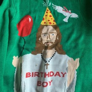 Tipsy Elves Sweater Men’s Medium like new